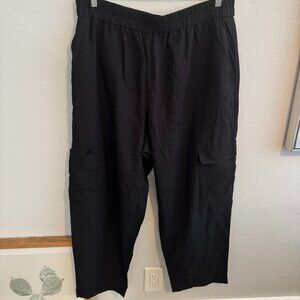 A New Day Black Cargo Pants Size XXL NWOT